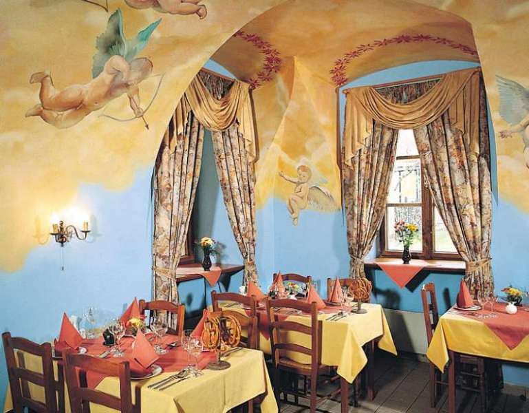 Hotel Selsky Dvur - Bohemian Village Courtyard Praga Restaurante foto